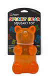 Spunky Pup Gummy Bear Squeak Dog Toy - Assorted Colours