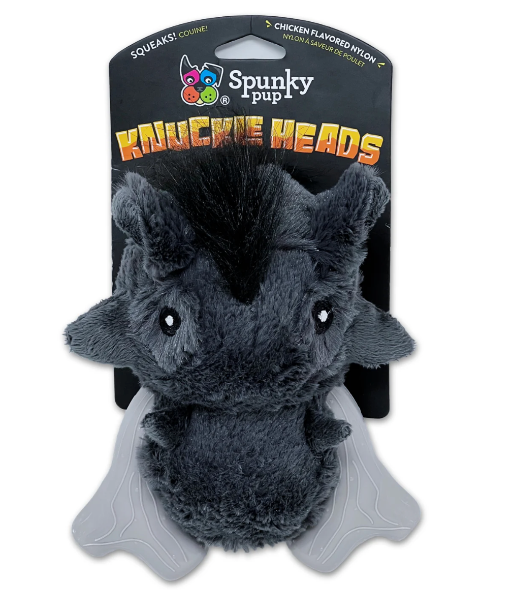 Spunky Pup Knuckleheads Warthog 2-in-1 Dog Toy