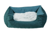 Bud&#39;Z Cuddler Cosmos Dog Bed - Opal Green