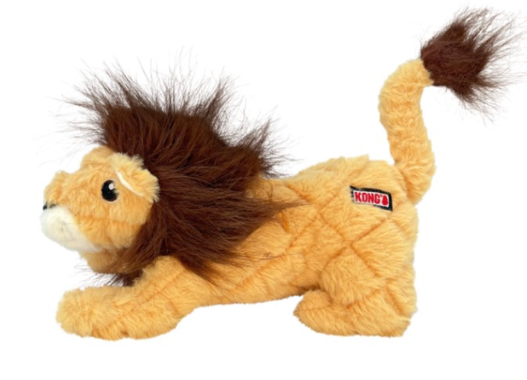 Kong Scampers Plush Lion Dog Toy