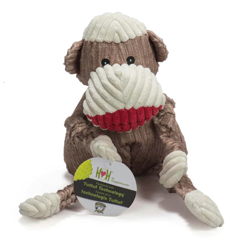 HuggleHounds - Knotties Tuffut - Sock Monkey