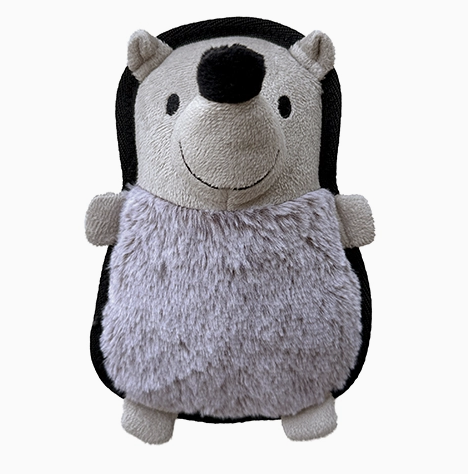 FouFouBrands Heritage Fuzzy Hedgehog Tough Dog Toy