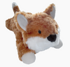 FouFouBrands Laydown Plushies Fox Dog Toy