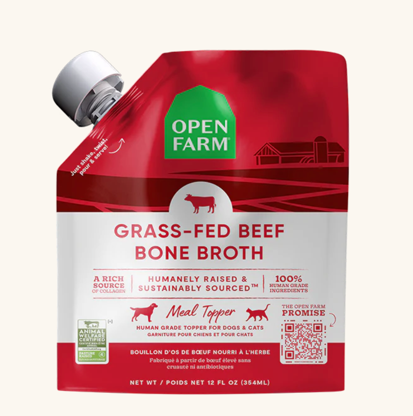 Open Farm Grass Fed Beef Bone Broth