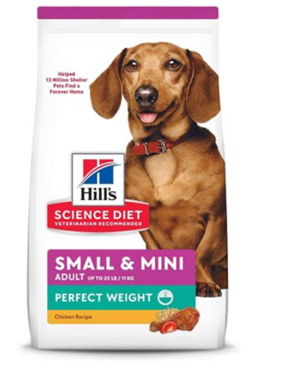 Hill's Science Diet Perfect Weight - Small & Mini Dog Food