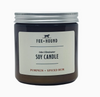 Fox + Hound Odor Eliminator Soy Candle - Pumpkin &amp; Spiced Rum Scent