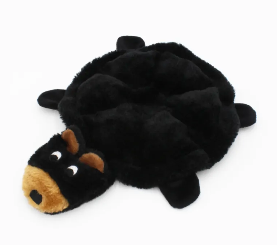 Zippy Paws Squeakie Crawler - Bubba the Bear Dog Toy