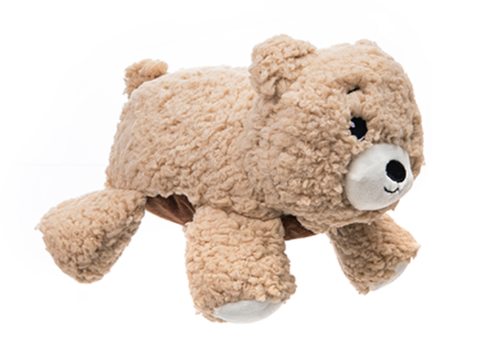 Growl Fuzzaroos - Benny the Bear Dog Toy