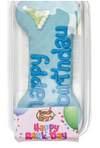 Bosco &amp; Roxy&#39;s Prepackaged Birthday Bone - Blue