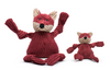 HuggleHounds - Knotties Tuffut - Sly Fox Dog Toy