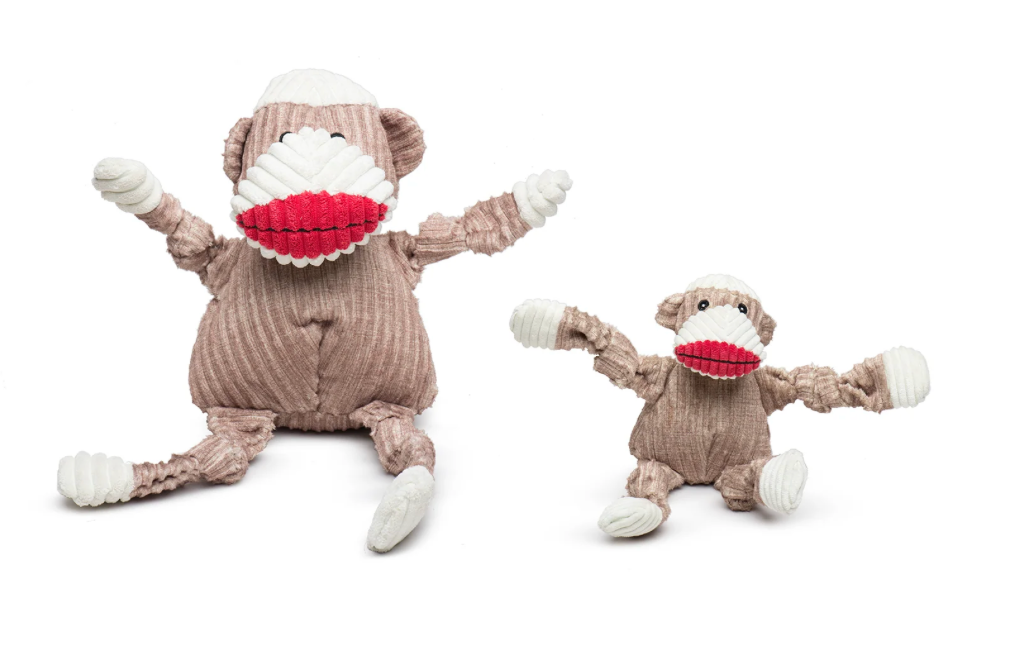 HuggleHounds - Knotties Tuffut - Sock Monkey