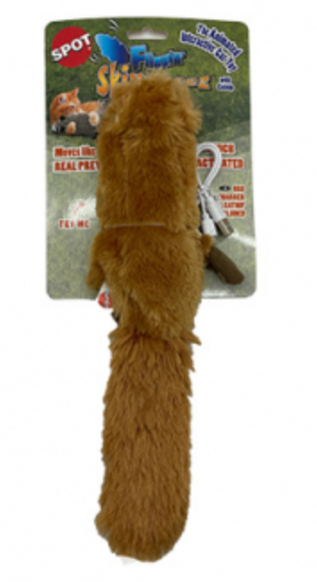 Spot Flippin' Skinneeez Squirrel Cat Toy