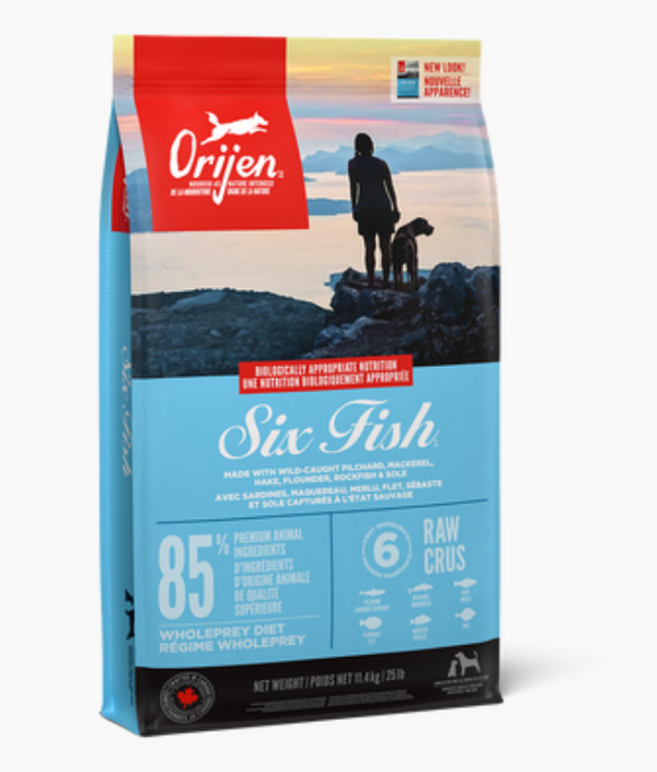 Orijen Six Fish Dog Food - Wooftown.ca