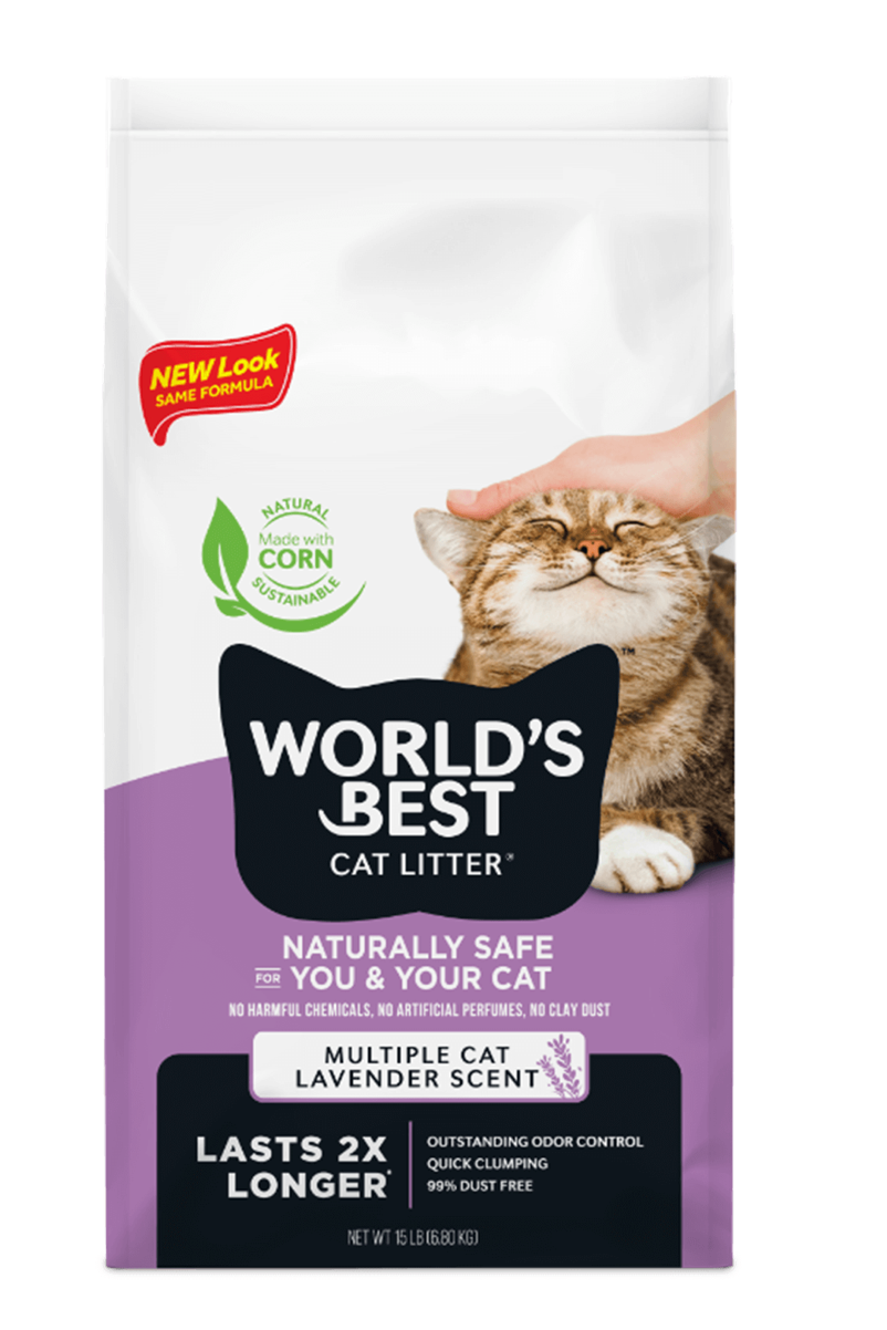 World's Best Scented Multiple Cat Clumping Litter