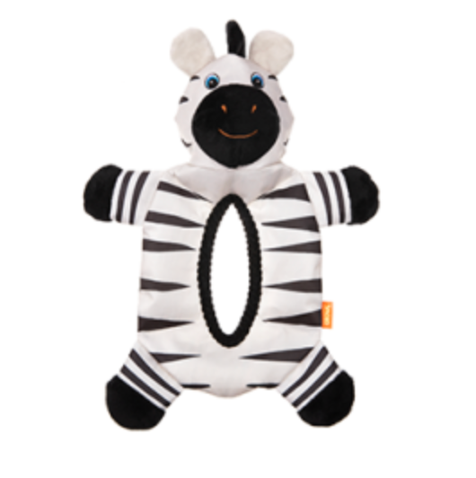 Growl Bruizers - Zane the Zebra Dog Toy