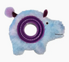 FouFouBrands Hide &#39;n Seek Ring Around the Plushie - Hippo Dog Toy