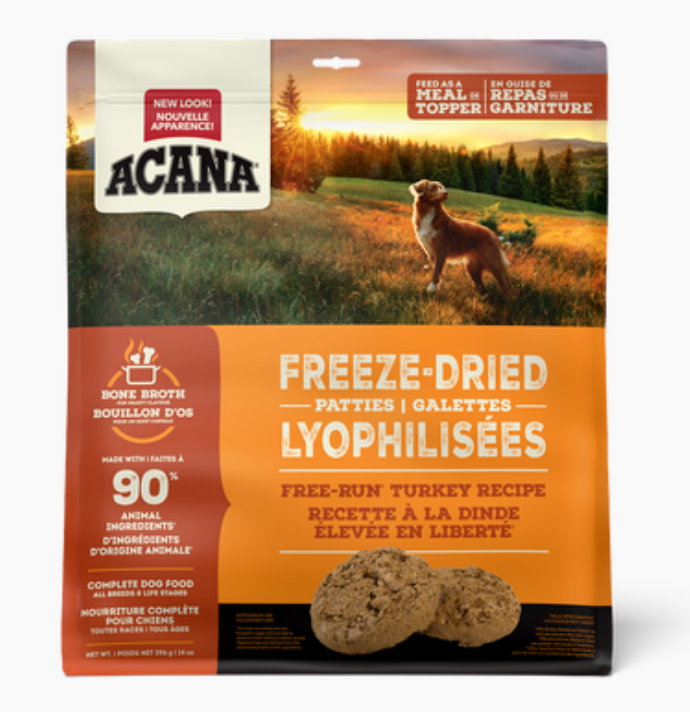 Acana Free-Run Turkey Freeze Dried Dog Food