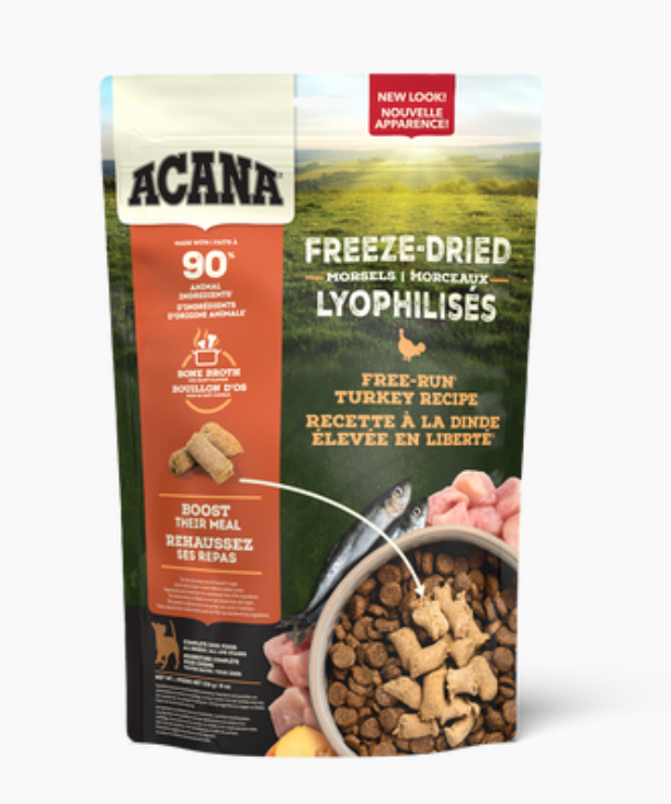 Acana Free-Run Turkey Freeze Dried Dog Food