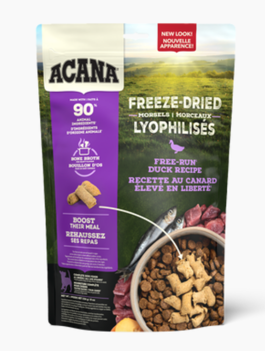 Acana Duck Freeze Dried Dog Food