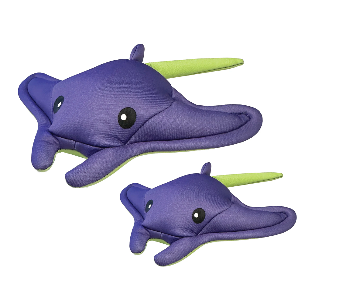 FouFouBrands FouFit Freeze'n Float Dog Toy - Stingray