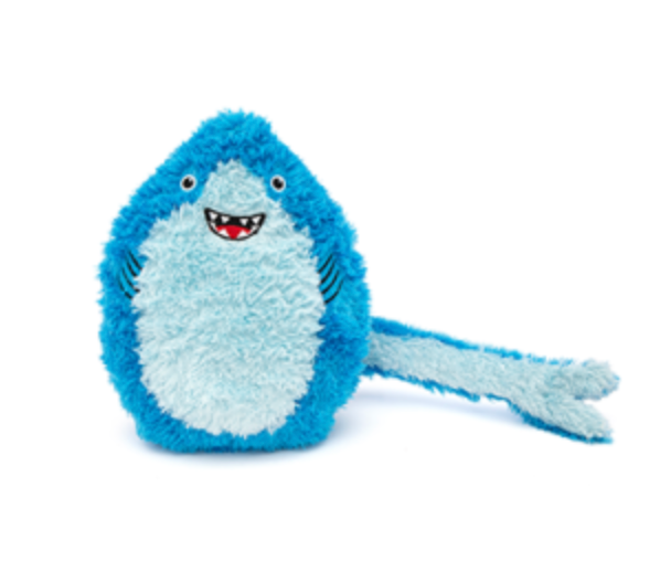 Guru Hide-A-Tail Shark Dog Toy