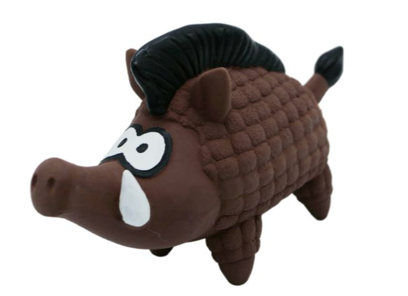 BUD'Z Latex Warthog with Squeaker Dog Toy