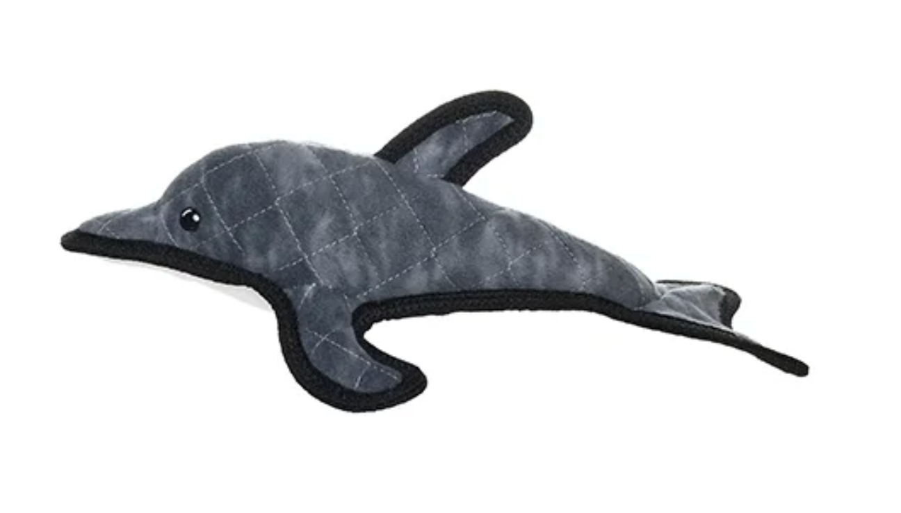 Tuffy Ocean Creatures - Dolphin Dog Toy