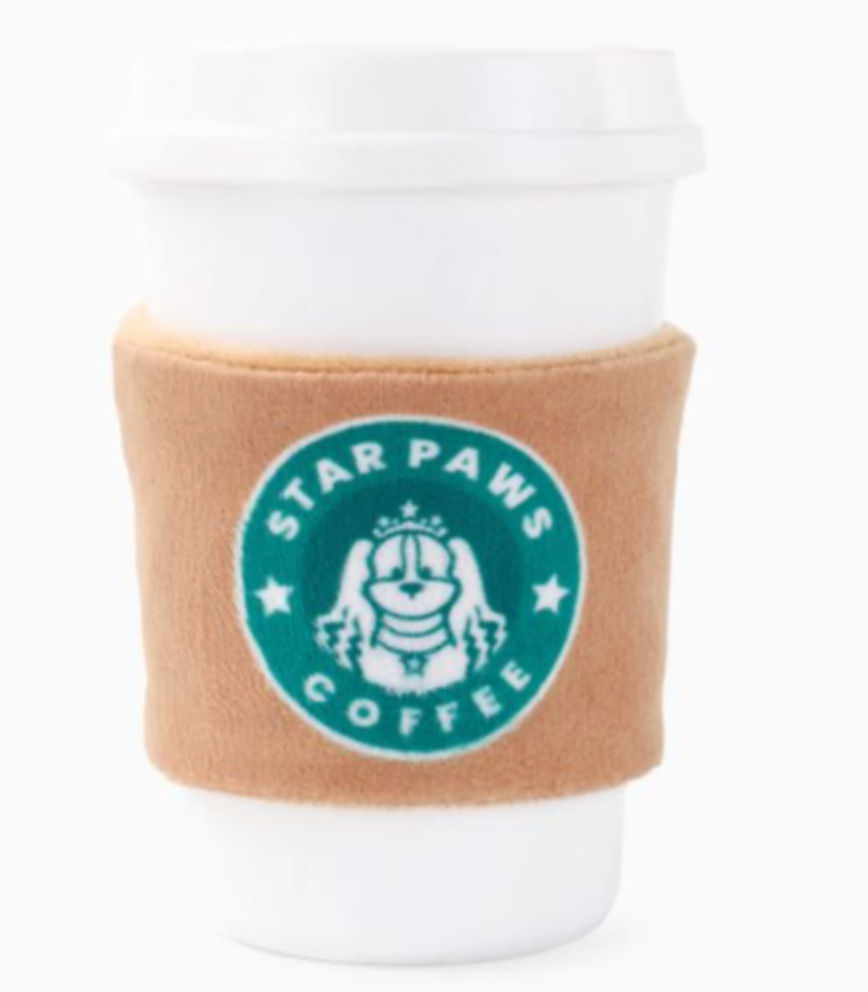 HugSmart Dura Guard Coffee Hour - StarPaws Coffee Dog Toy