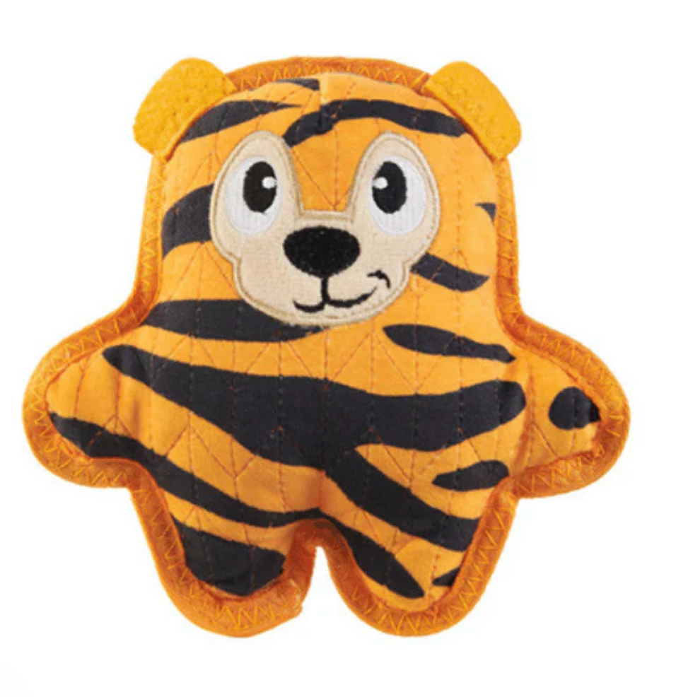 Outward Hound Xtreme Seamz - Tiger Dog Toy
