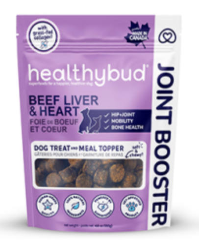 Healthybud Joint Booster Dog Treats - Beef Liver & Heart (4.5oz/130g)