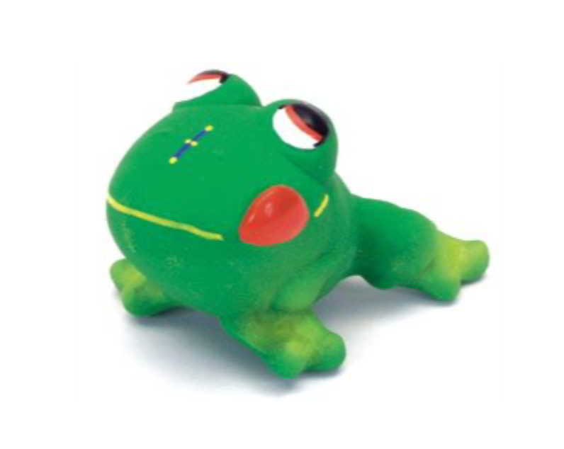 Coastal Rascals - Latex Frog Dog Toy