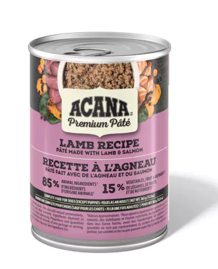 Acana Premium Paté - Lamb Recipe Canned Dog Food