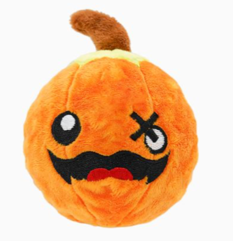 HugSmart Super Ball Howloween Night - Pumpkin Dog Toy