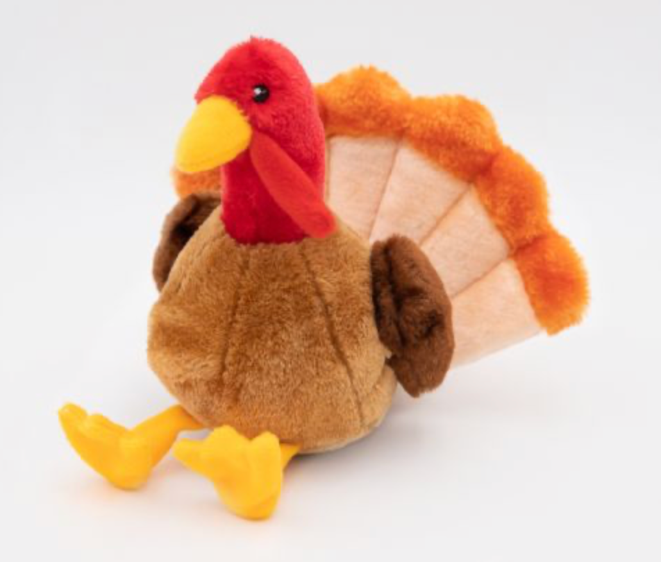 Zippy Paws Tucker the Turkey Dog Toy