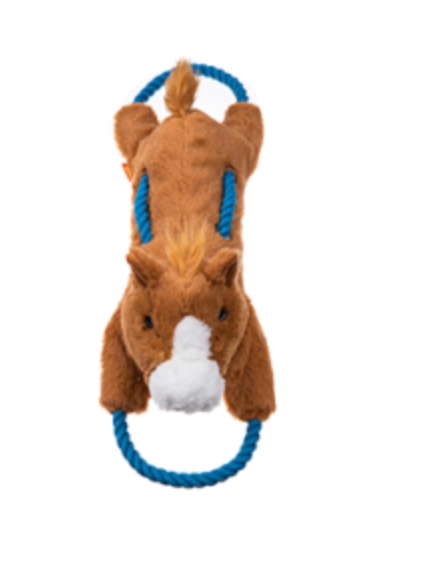 Growl Haystackerz - Hayride the Horse Dog Toy