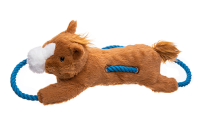 Growl Haystackerz - Hayride the Horse Dog Toy