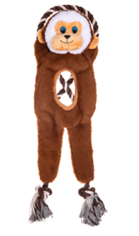 Growl Jungle Tugz - Max the Monkey Dog Toy