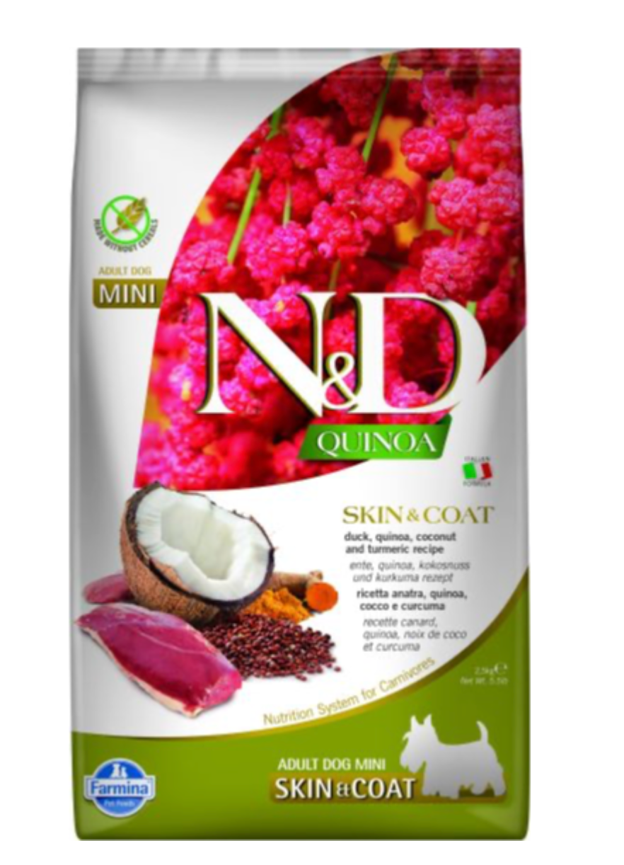 Farmina N&D Quinoa - Skin & Coat Duck Mini Dog Food
