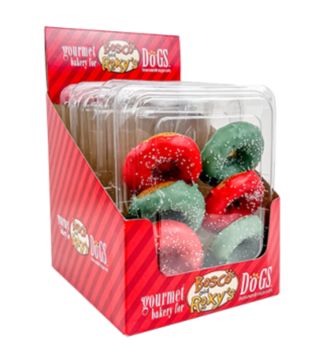 Bosco & Roxy's Holiday Donut Dog Treat