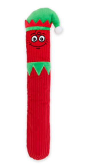 Guru Holiday Fry Guys Dog Toy - Happy