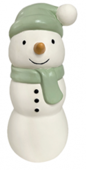 FouFouBrands FouFit Holiday Rubber Cuddle Crunchers - Snowman Dog Toy