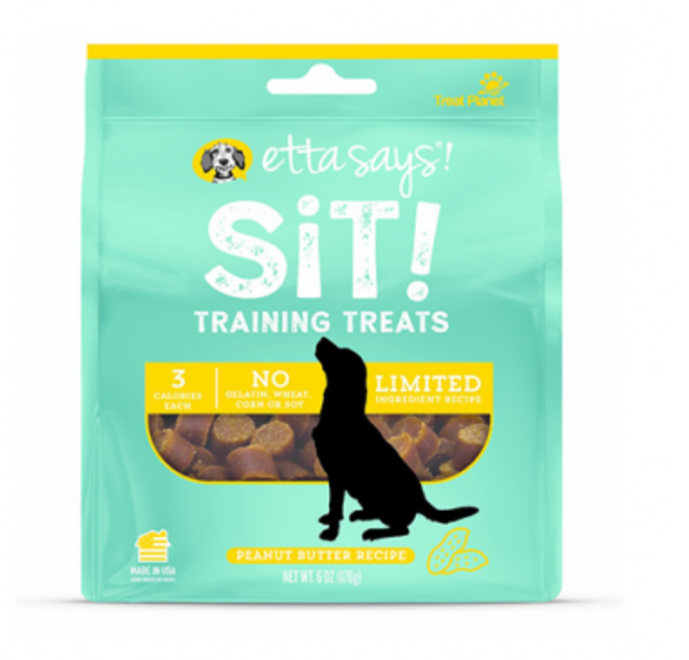 Etta Says! Sit! Training Treats - Peanut Butter Flavour