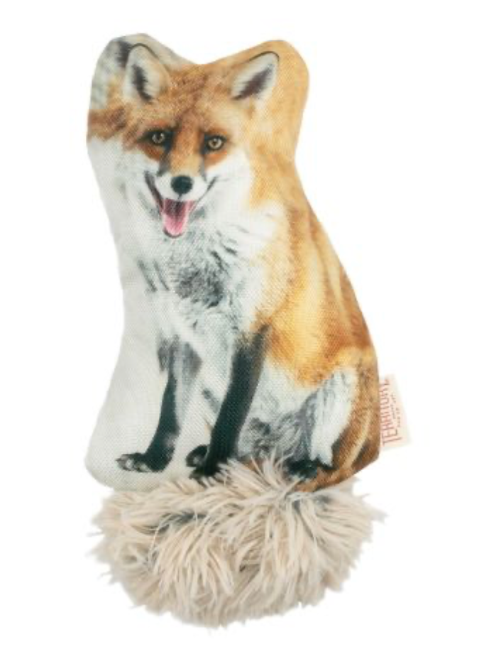 Original Territory Animated Floppy Tail Fox Dog Toy