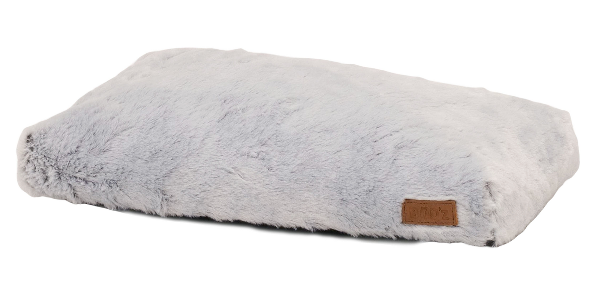 Bud'Z Quartz Flat Dog Bed - Grey