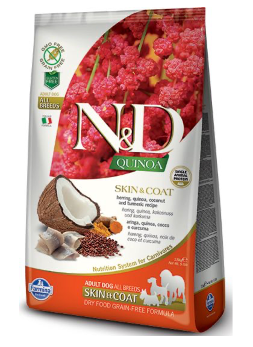 Farmina N&D Quinoa - Skin & Coat Herring Dog Food