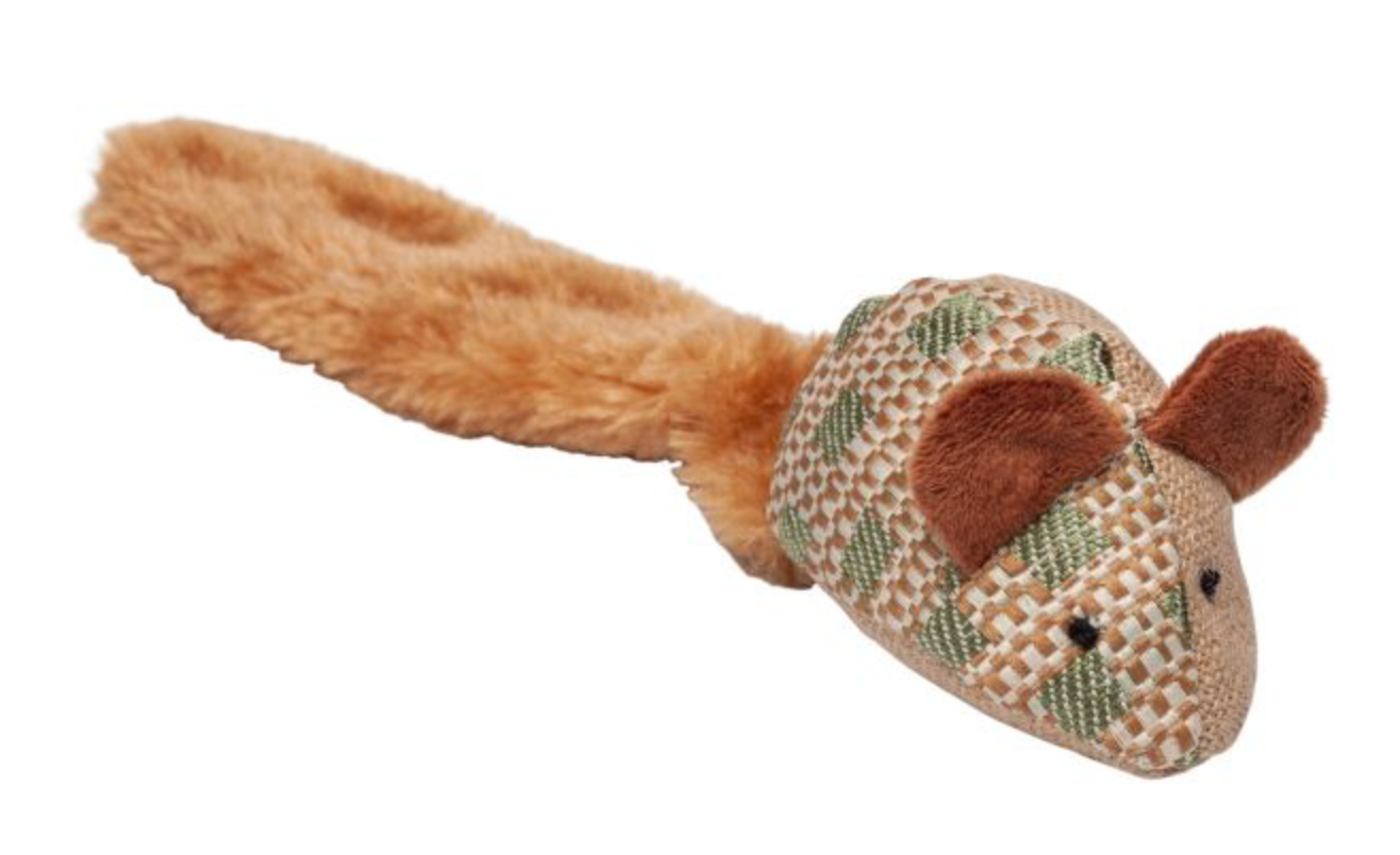 Bud'Z Mouse with Giant Tail Cat Toy