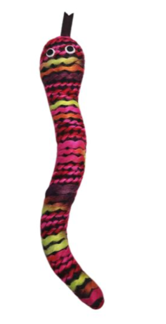 Bud'Z Multicolour Wool Snake Cat Toy