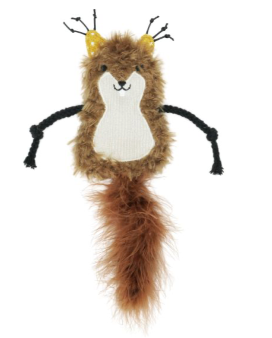 Bud'Z Silky Squirrel Cat Toy