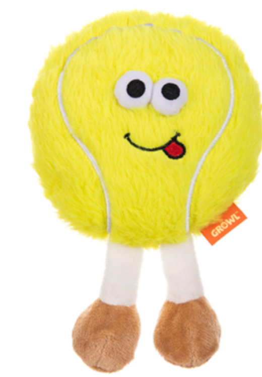 Growl Ball Starz - Tammy the Tennis Ball Dog Toy