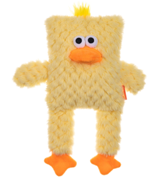 Growl Block Heads - Cheepers the Chick Dog Toy